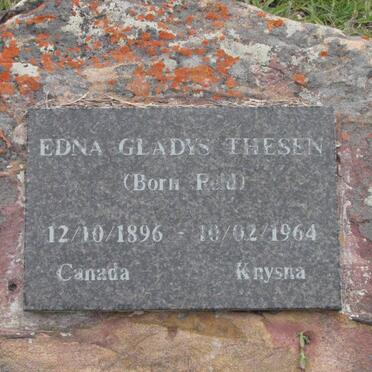 THESEN Edna Gladys nee PELD 1896-1964