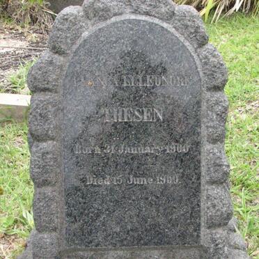 THESEN ? Elleonore 1900-1900