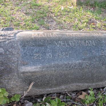 VELDTMAN Maria Magrietha 1925-195?