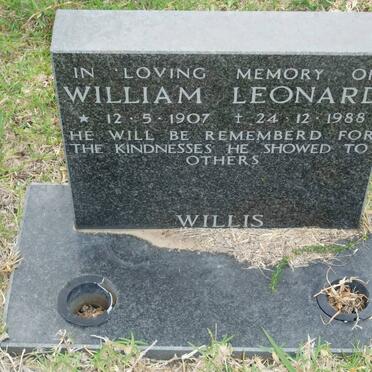 WILLIS William Leonard 1907-1988