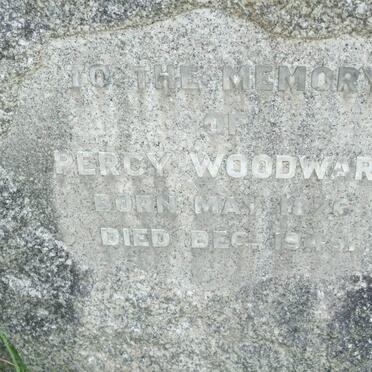 WOODWARD Percy 1876-1945