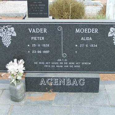 AGENBAG Pieter 1928-1997 &amp; Alida 1934-