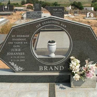 BRAND Jurie Johannes 1941-2005