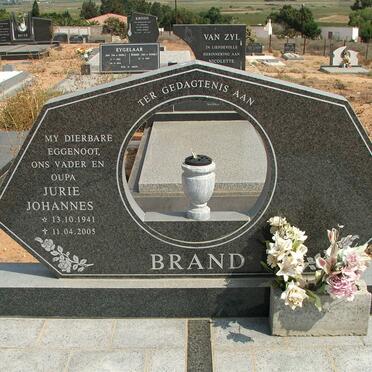 BRAND Jurie Johannes 1941-2005