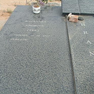 BRAND Johannes Andries 1927- &amp; Susanna Aletta 1934-2002