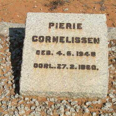 CORNELISSEN Pierie 1948-1960