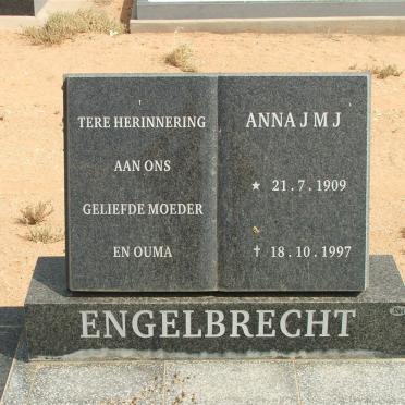 ENGELBRECHT Anna J.M.J. 1909-1997
