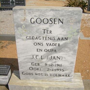 GOOSEN J.C.L. 1911-1995