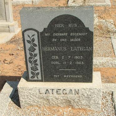 LATEGAN Hermanus 1903-1963