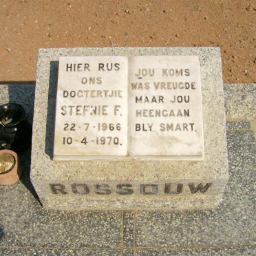 ROSSOUW Stefnie F. 1966-1970