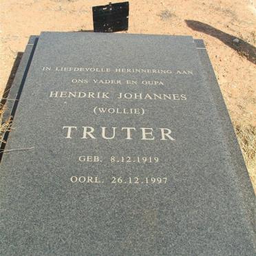 TRUTER Hendrik Johannes 1919-1997