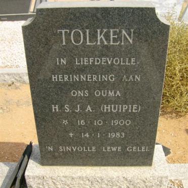 TOLKEN H.S.J.A. 1900-1983