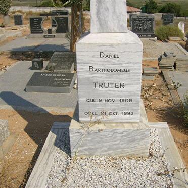 TRUTER Daniel Bartholomeus 1909-1993