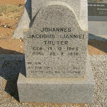 TRUTER Johannes Jacobus 1946-1970