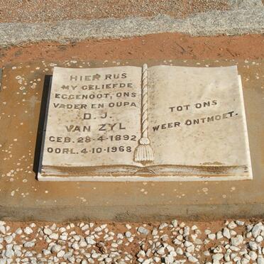 ZYL D.J., van 1892-1968