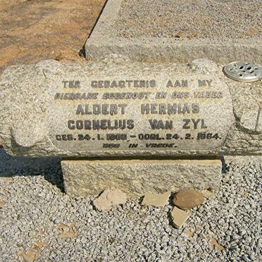 ZYL Aldert Hermias Cornelius, van 1902-1964