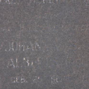 ALBERTS Johanna S.J. nee ROUX 1879-1960 