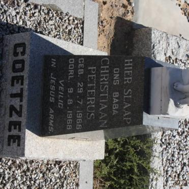 COETZEE Christiaan Peterus 1968-1968