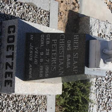 COETZEE Christiaan Peterus 1968-1968