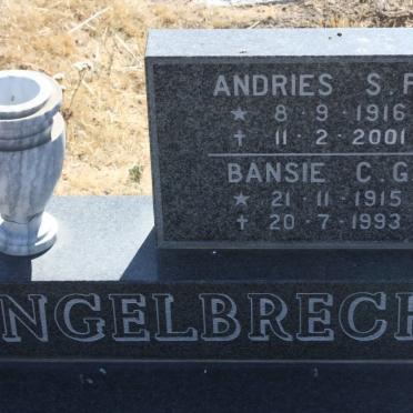 ENGELBRECHT Andries S.F. 1916-2001 &amp; Bansie C.G. 1915-1993