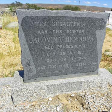 ELLIS Jacomina Hendrina nee GELDENHUYS 1919-1975