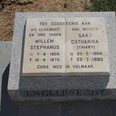 ENGELBRECHT Willem Stephanus 1909-1975 &amp; Sara Catharina THIART 1908-1990