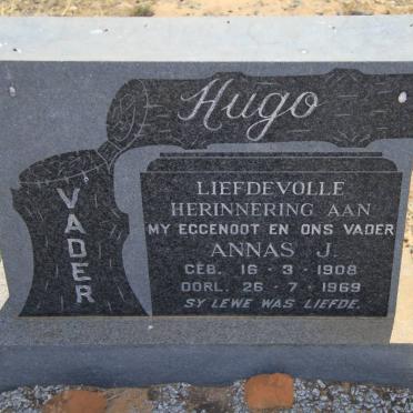 HUGO Annas J. 1908-1969