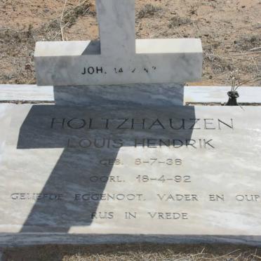 HOLTZHAUZEN Louis Hendrik 1936-1992