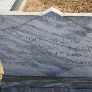 KOEGELENBERG Pieter Willem De Vos 1932-1978