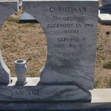 LILL Christiaan, van 1918-1951