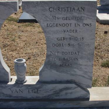 LILL Christiaan, van 1918-1951