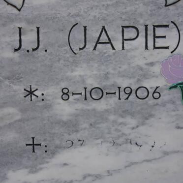 LILL J.J., van 1906- 1992