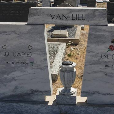 LILL J.J., van 1906- 1992 &amp; J.M. 1913-1996