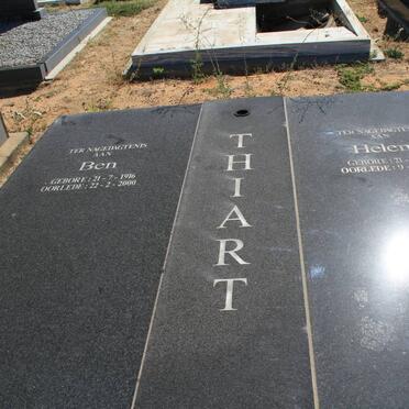 THIART Ben 1916-2000 &amp; Helena 1921-2003