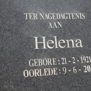 THIART Helena 1921-2003