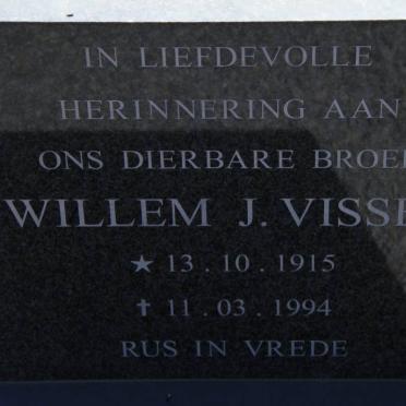 VISSER Willem J. 1915-1994