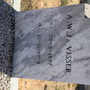 VISSER A.J.W. 1897-1979