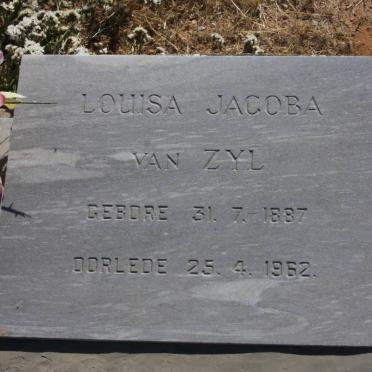 ZYL Louisa Jacoba, van 1887-1962