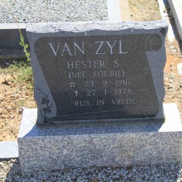 ZYL Hester S., van nee FOURIE 1916-1978