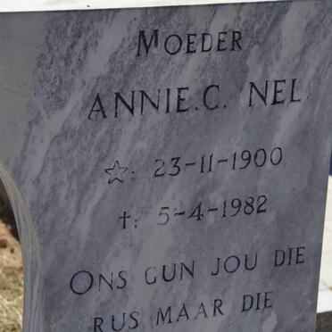 ZYL Annie C., van nee NEL 1900-1982