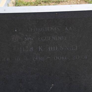? H.J.K. 1938-1977