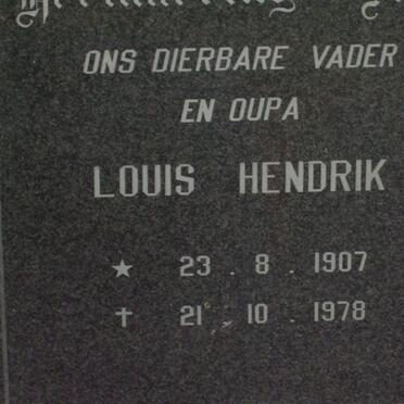 CLAASSEN Louis Hendrik 1907-1978