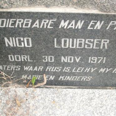 LOUBSER Nico -1971