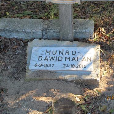 MUNRO Dawid Malan 1937-2015