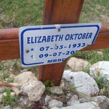 OKTOBER Elizabeth 1933-200?