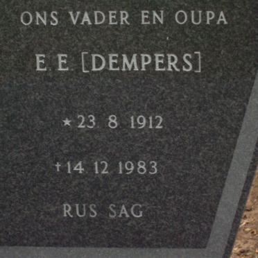 OOSTHUIZEN E.E. 1912-1983