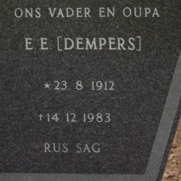 OOSTHUIZEN E.E. 1912-1983