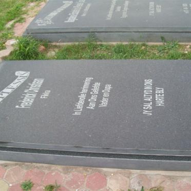 PLESSIS Frederick Christiaan, du 1929-2004