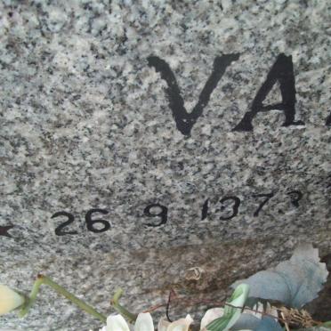 RIET William John, van der 1973-1995
