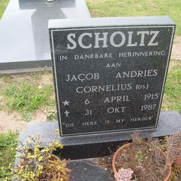 SCHOLTZ Jacob Andries Cornelius 1915-1987